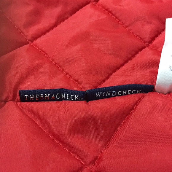 Lands End Red Insulated Squall Parka - S - Picture 7 of 7